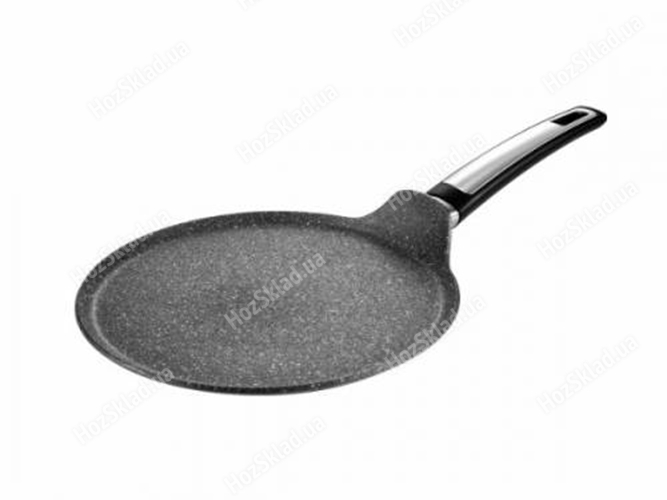 Сковорода для блинов без крышки i-PREMIUM Stone алюминиевая с антипригарным покрытием D26см 01509