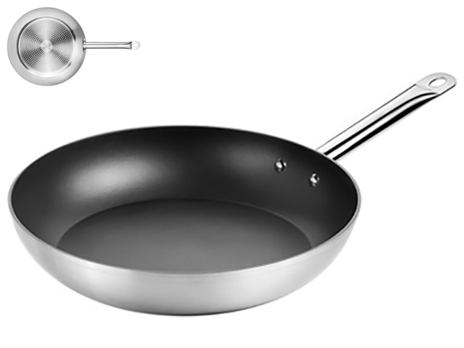 Сковорода Grand Chef, довга ручка, 20см, 91029