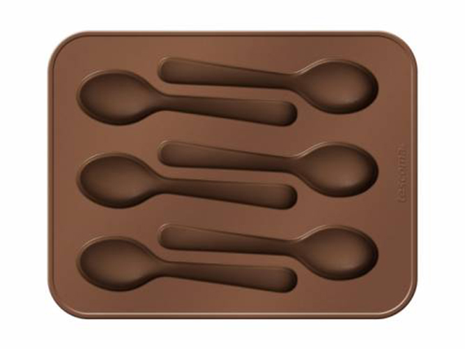 Форма для шоколаду DELICIA Choco ложечки силіконова 18х15см 48788