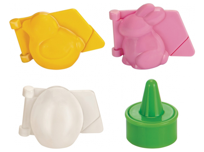 Формы для печенья с начинкой DELICIA 3 пасхальных формы 48801