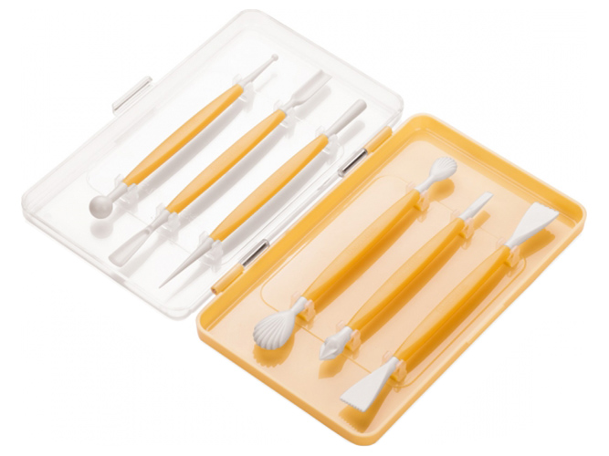 Інструменти для прикраси DELICIA DECO в пеналі (ціна за набір 6шт) 49983