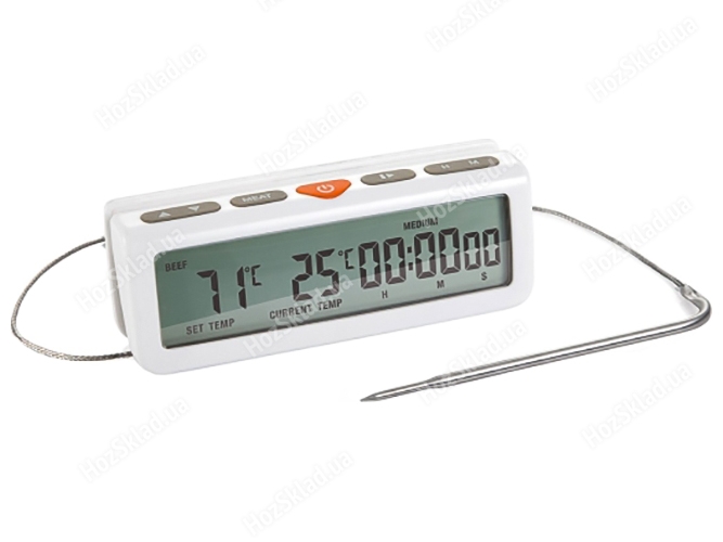 Термометр цифровий для духовки Accura, з таймером, 89149