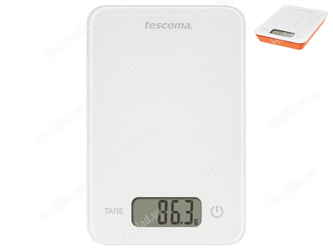 Весы цифровые кухонные ACCURA с литиевой батареей 3В, 15х11х2,5см 500г 89309