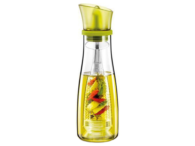 Емкость для масла VITAMINO D7,5х25см 500мл с ситечком для настаивания 87374