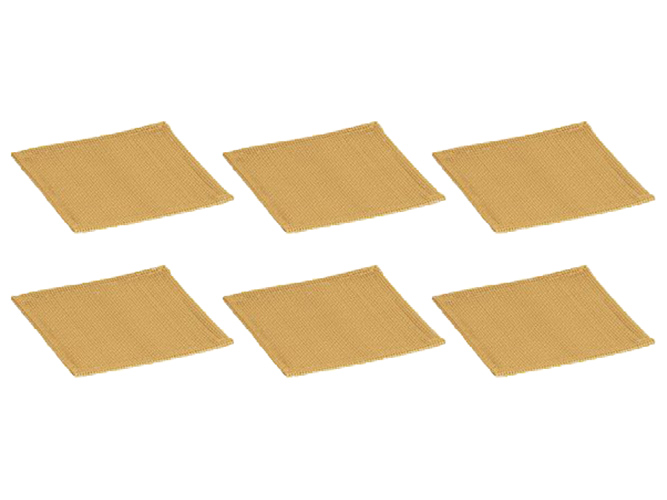 Подложка под стекло FLAIR 6шт медовая 41062