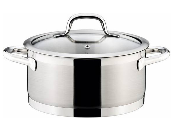 Кастрюля PRESIDENT с крышкой D24см, 5л 77429