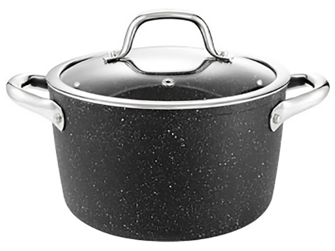 Каструля President Stone з кришкою, 20см, 3л, 95744