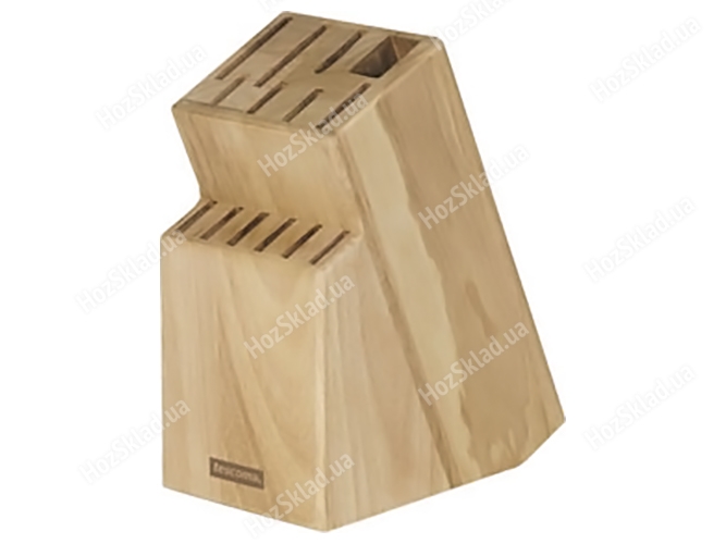 Блок дерев'яний Woody для 14ти ножів, 86940
