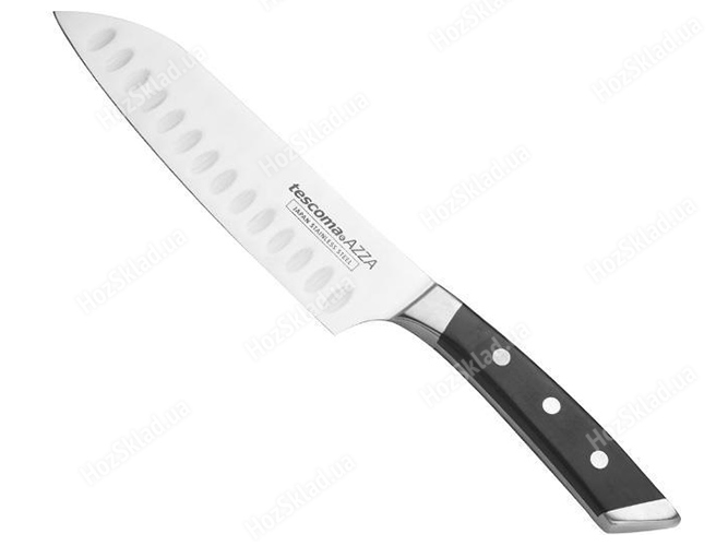 Нож японский AZZA лезвие Сантоку 18см 52570
