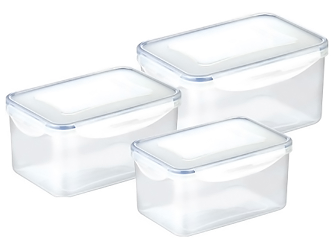 Контейнер Freshbox глубокий, 900мл, 1,6л, 2,4л, (цена за набор 3шт)