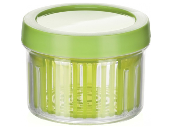 Емкость с отцеживателем 4FOOD 10,5х10,5х8см 400мл 53720