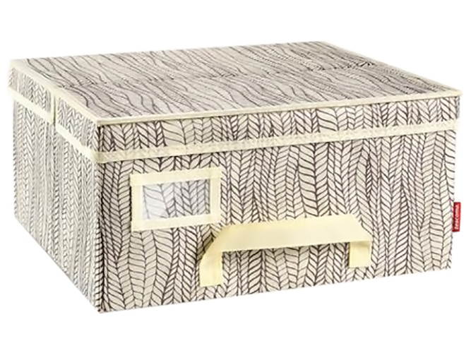 Коробка для одежды Fansy Home, 40x35x20см, сливочная, 03398