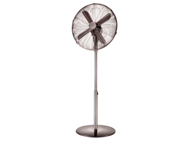 Напольный вентилятор FANCY HOME D40см, антрацит 02117