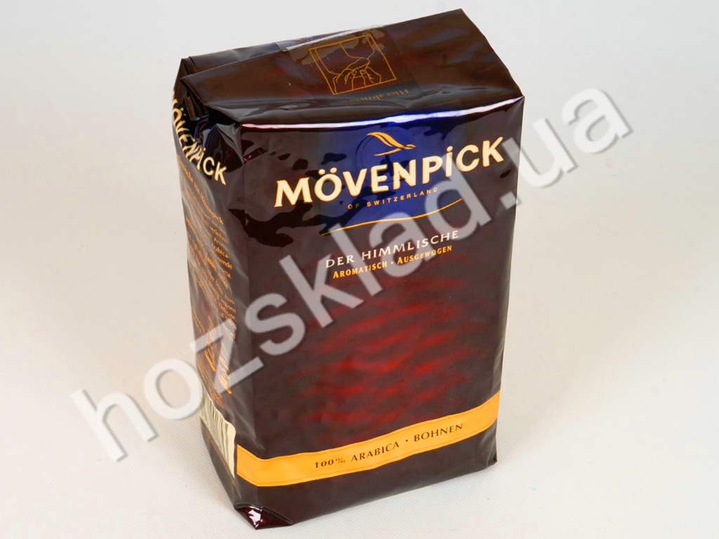 Кофе натуральный в зернах Movenpick "Der Himmlische" 500гр в брикете, Швейцария