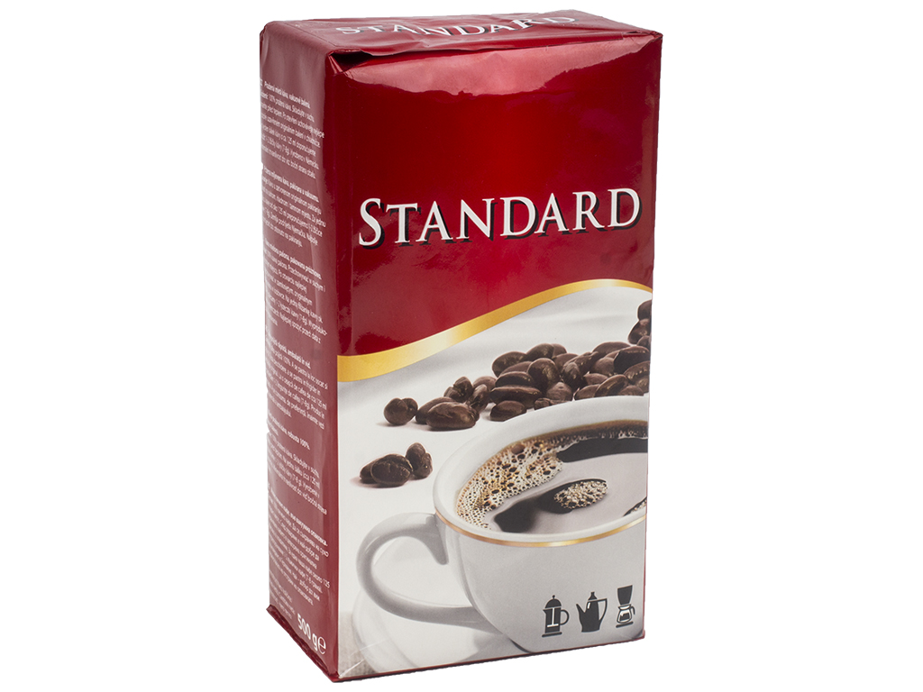Кофе натуральный молотый Standard 500гр в брикете, Германия