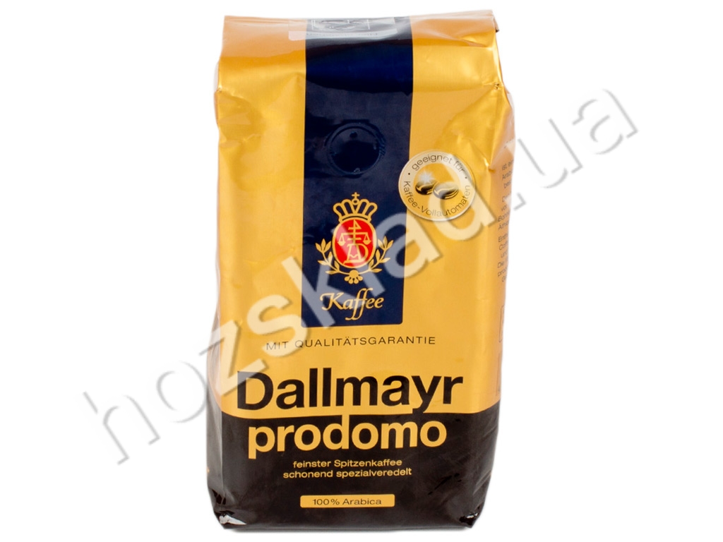 Кофе натуральный в зернах Dallmayr "Prodomo" 500гр в брикете, Германия