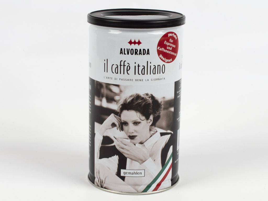 Кофе натуральный молотый Alvorada "Il Caffe Italiano" 500гр в ж/банке, Австрия.