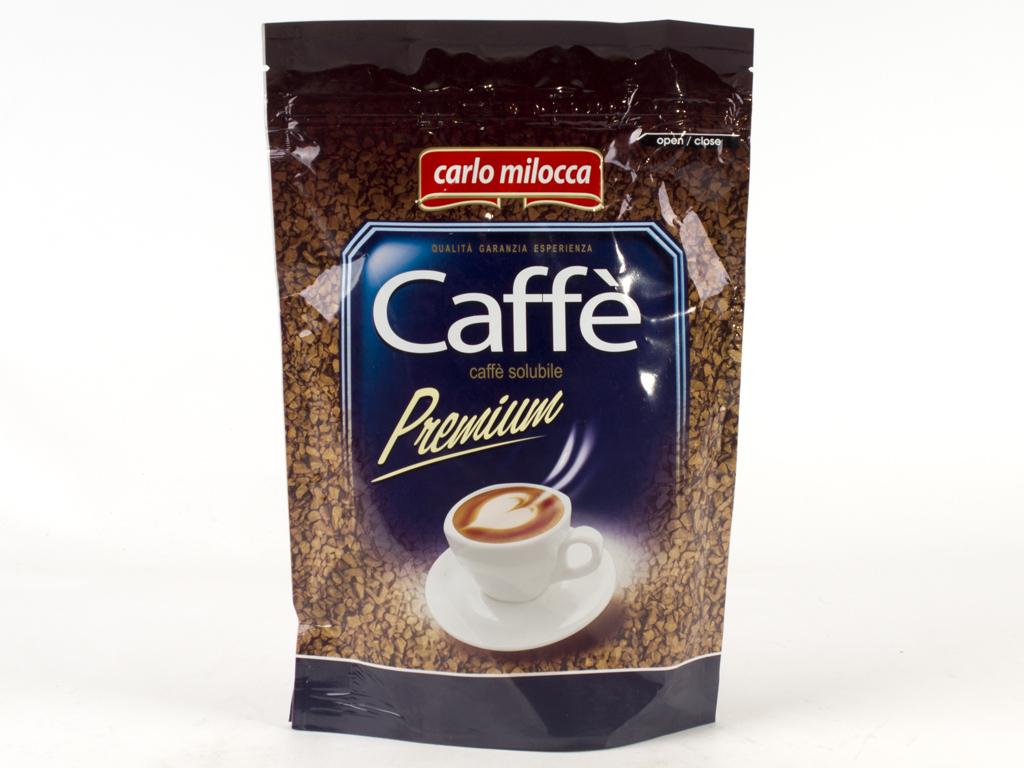 Кофе растворимый Carlo Milocca "Caffe Premium" 150гр Италия
