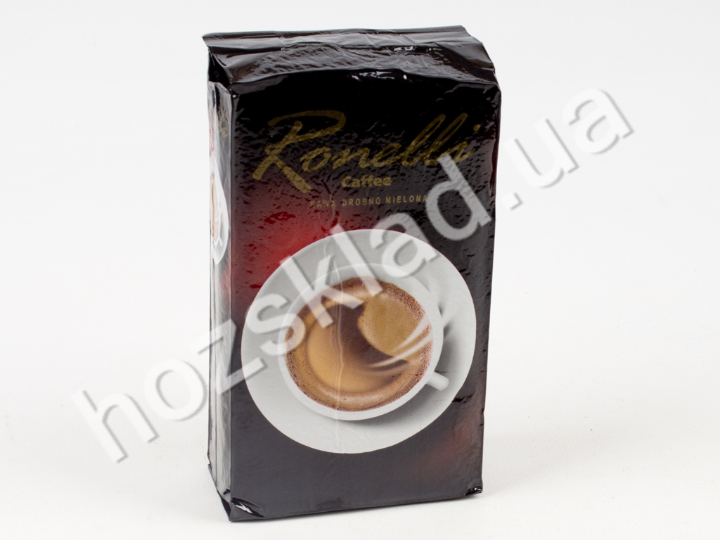 Кофе натуральный молотый Ronelli "Caffee" 250гр в брикете, Польша