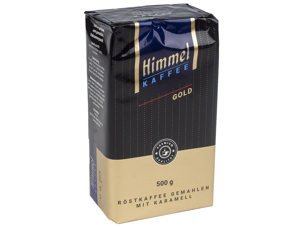 Кофе натуральный молотый Himmel Kaffee "Gold" 500гр в брикете, Германия