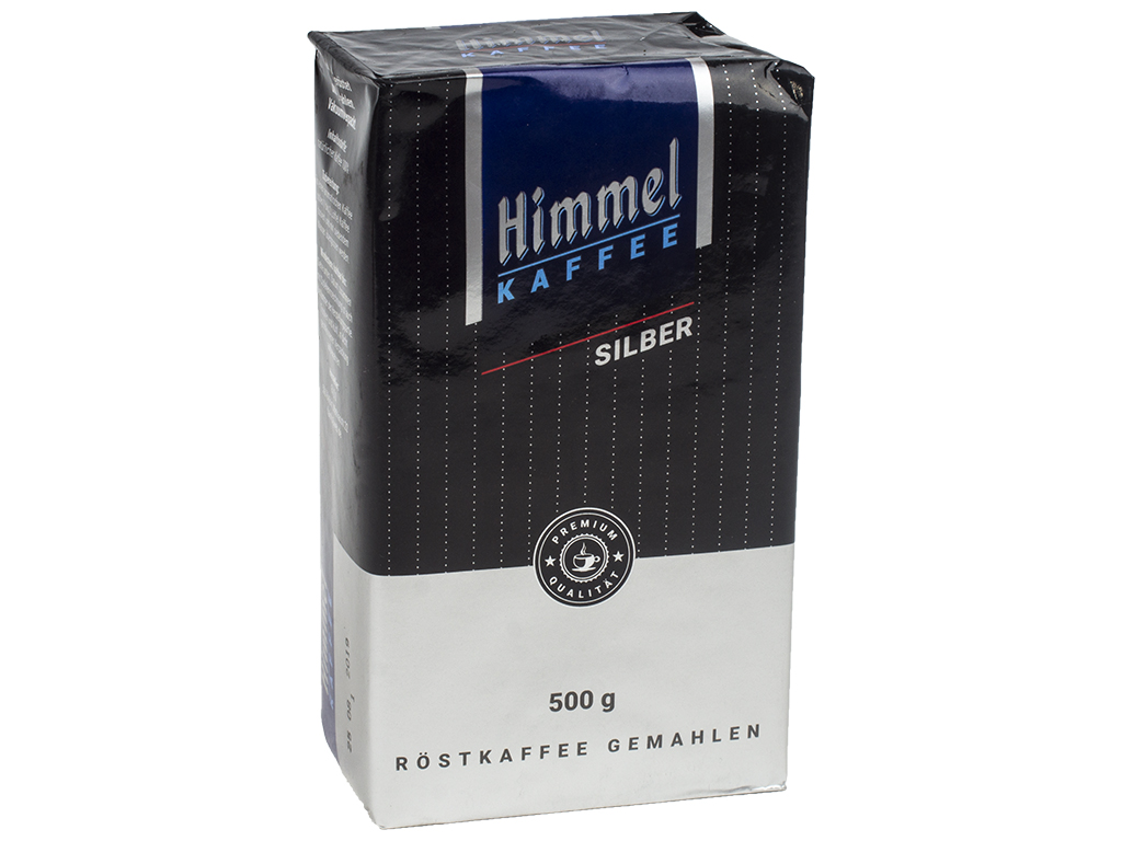 Кофе натуральный молотый Himmel Kaffee "Silber" 500гр в брикете, Германия