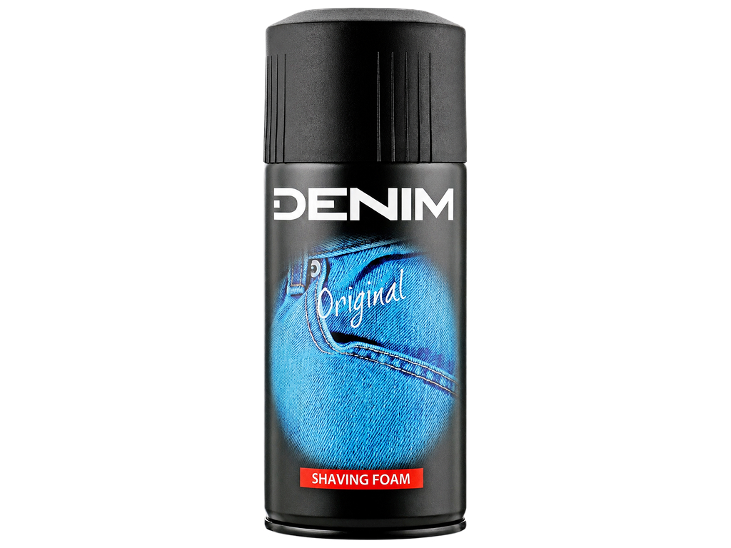 Мужская пена для бритья Denim Original, 300мл Мужская пена для бритья Denim Original, 300мл