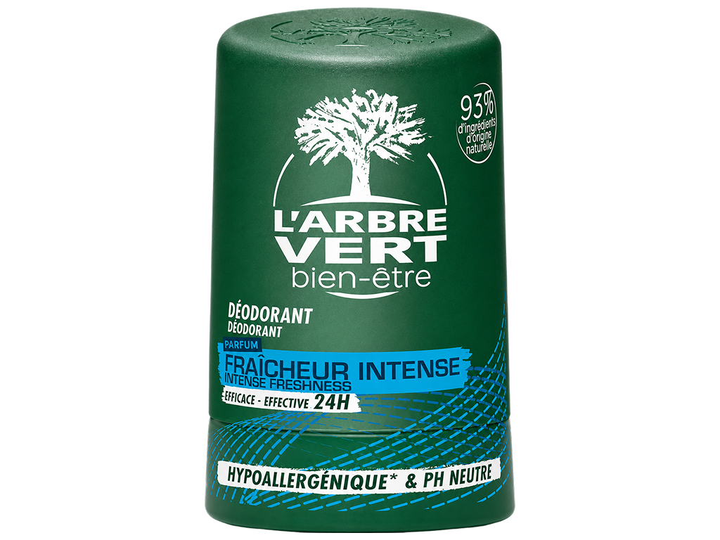 Дезодорант шариковый L’Arbre Vert Intense Freshness, с провитамином B5, 50 мл Дезодорант шариковый L’Arbre Vert Intense Freshness, с провитамином B5, 50 мл