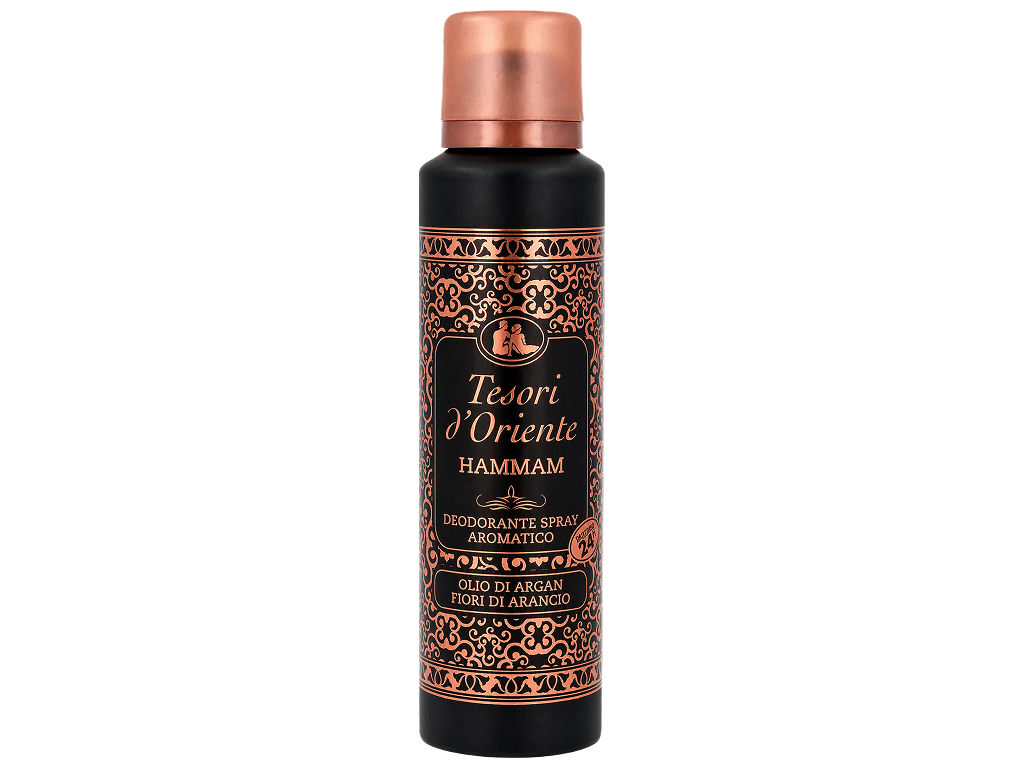 Дезодорант-спрей Tesori d'Oriente Hammam, аргана и цветы апельсина, 150 мл