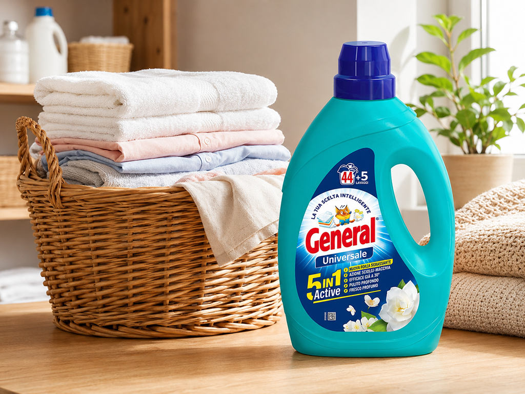 Универсальный гель для стирки General Universale 5в1, 1,98л, 49 стирок