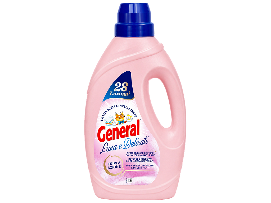 Гель для стирки шерсти и деликатных тканей General Lana e Delicati, 1,4л, 28 стирок
