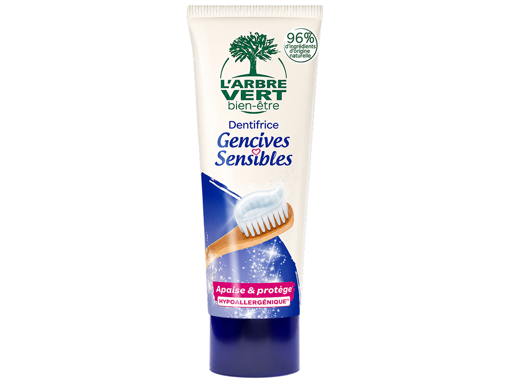 Зубная паста L’Arbre Vert Sensitive Gums, с экстрактом календулы, 75 мл