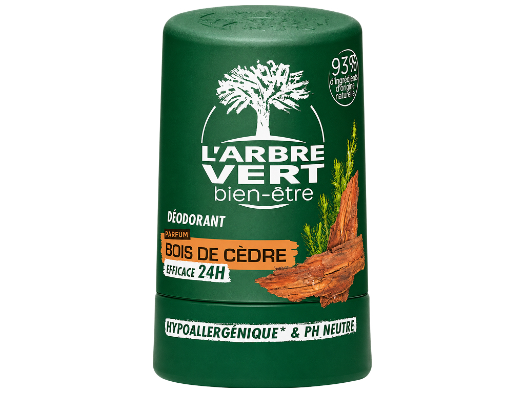 Дезодорант шариковый L’Arbre Vert Cedar Wood, мужской, с экстрактом кедра, 50 мл Дезодорант шариковый L’Arbre Vert Cedar Wood, мужской, с экстрактом кедра, 50 мл