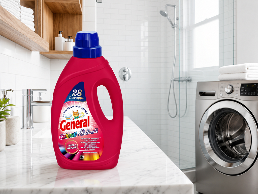 Гель для стирки цветных и деликатных тканей General Colorati & Delicati, 1,4л, 28 стирок