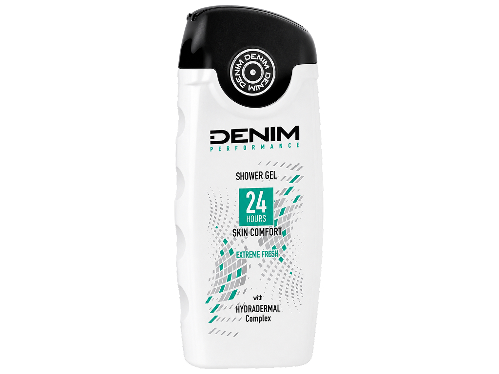 Мужской гель для душа Denim Performance Extreme Fresh, 250мл Мужской гель для душа Denim Performance Extreme Fresh, 250мл