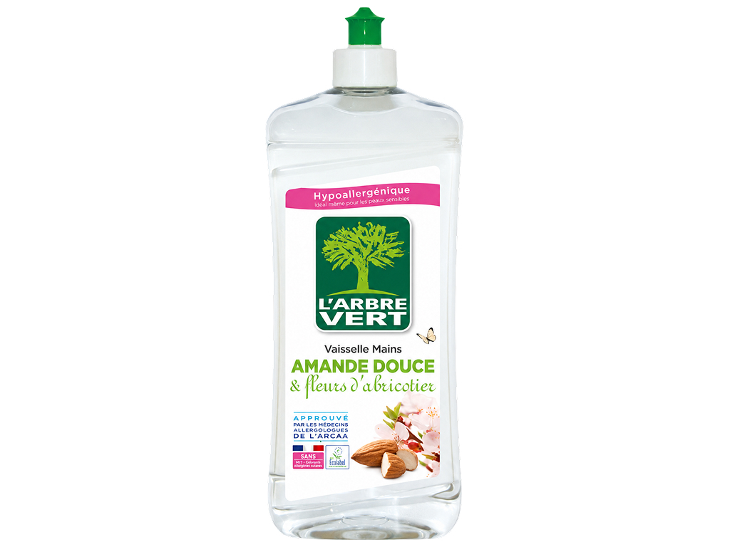 Гель для мытья посуды и рук L’Arbre Vert Sweet Almond & Apricot Blossom, 750 мл Гель для мытья посуды и рук L’Arbre Vert Sweet Almond & Apricot Blossom, 750 мл