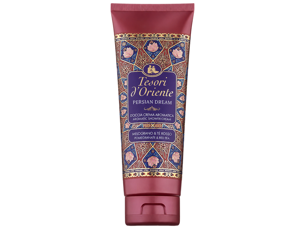 Крем-гель для душу Tesori d'Oriente Persian Dream, гранат і червоний чай, 250 мл