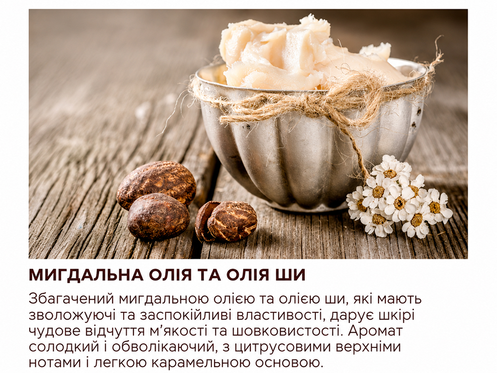 Гель для душа Vidal Миндаль и карите, с миндальным маслом и маслом ши, 250мл