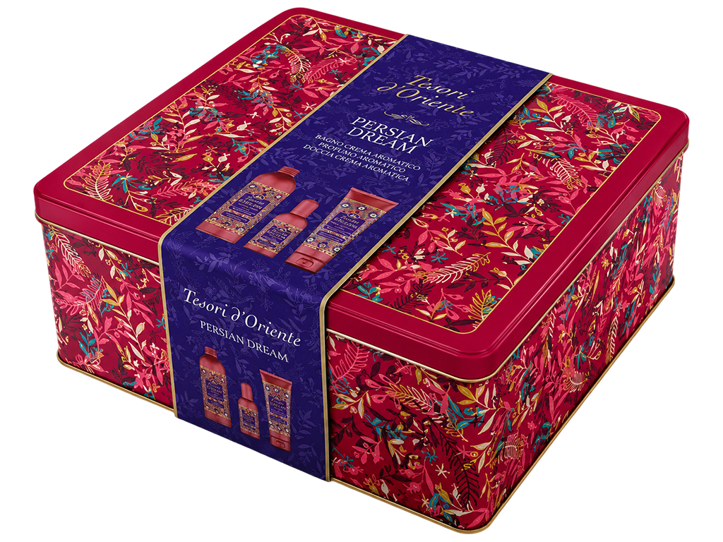 Подарочный набор Tesori d’Oriente Persian Dream, в металлической коробке, 3 предмета