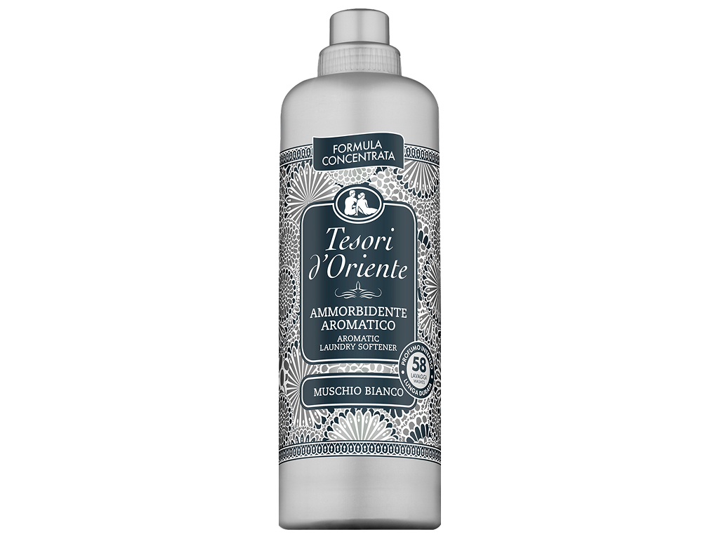 Кондиционер для стирки Tesori d’Oriente White Musk, концентрат, белый мускус, 1160 мл