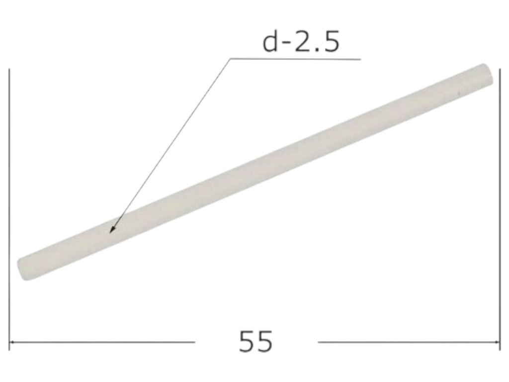 Керамічний стрижень Intex 10832 для крильчатки 10070, для фільтр-насоса 28604, 2,5×55мм