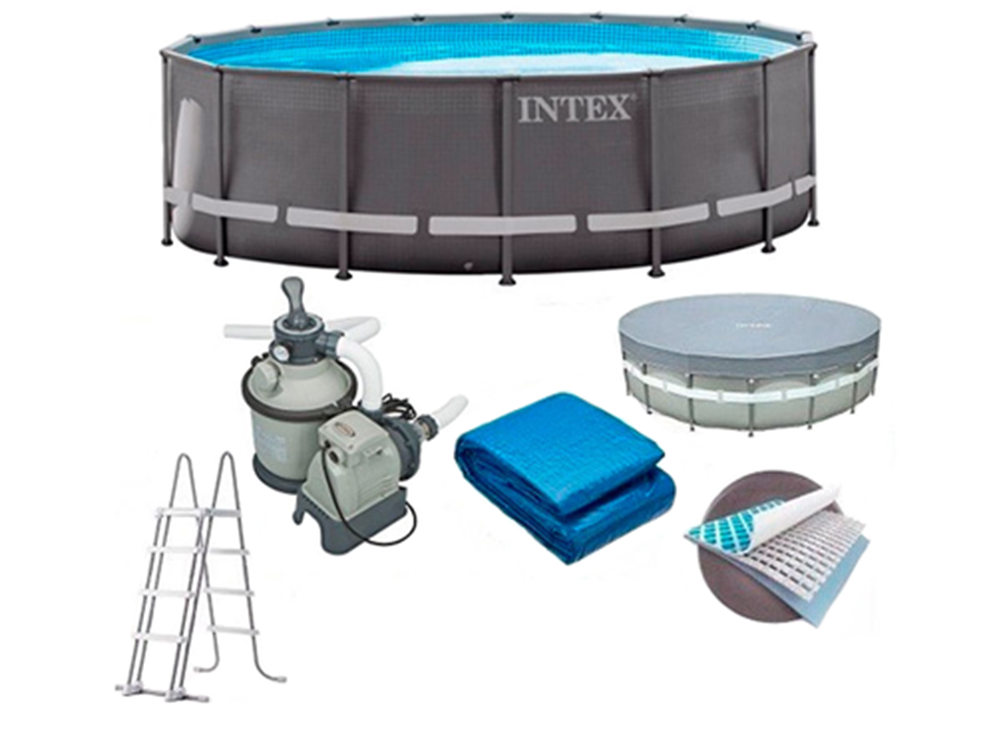 Бассейн каркасный круглый Ultra XTR. Intex 26326