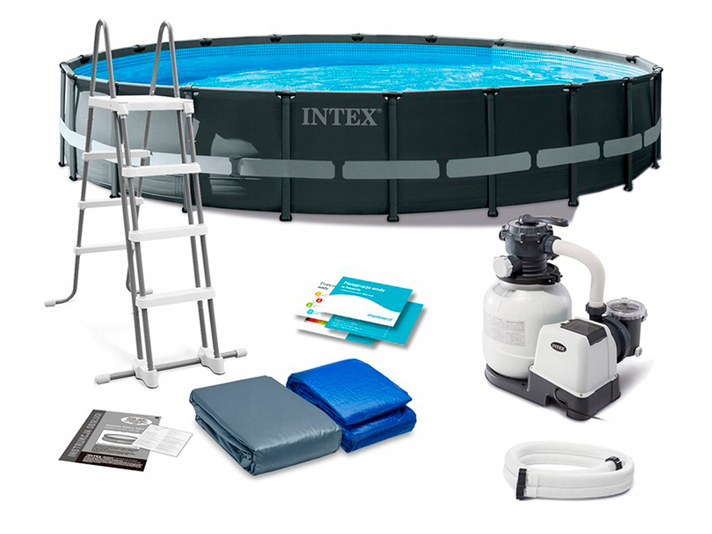 Бассейн каркасный круглый Ultra XTR. Intex 26334