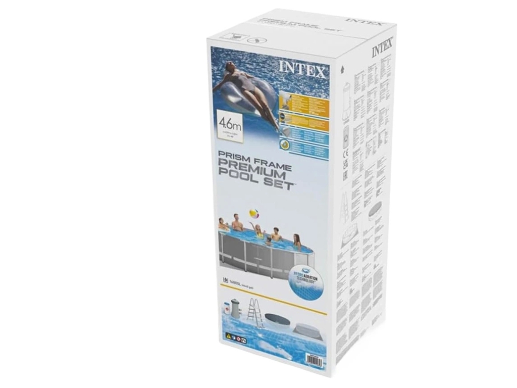 Басейн каркасний круглий Prism Frame. Intex 26726