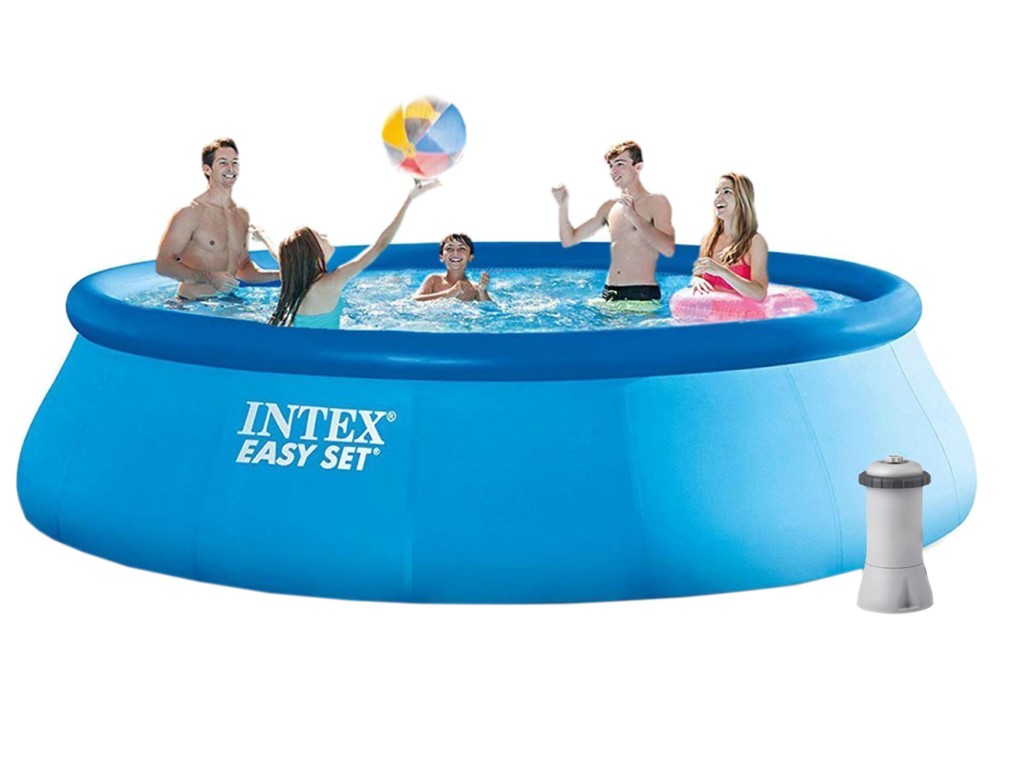Бассейн семейный надувной, Intex 28158