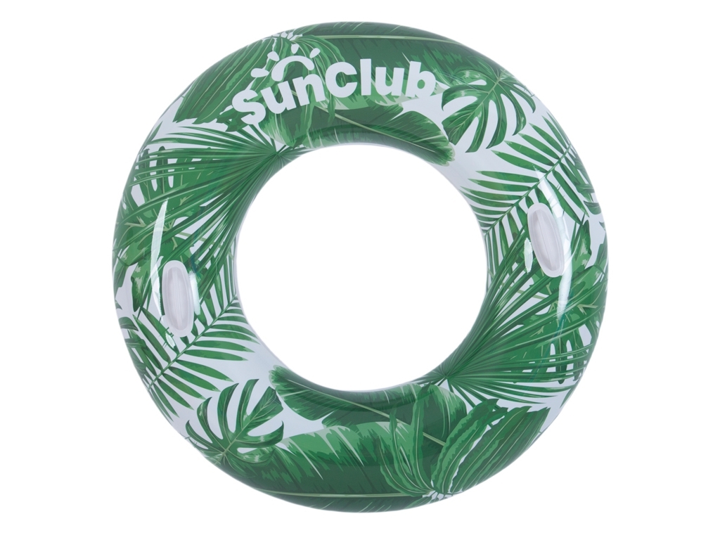 Круг надувной для плавания 35452, 100 см, 2 ручки, SunClub