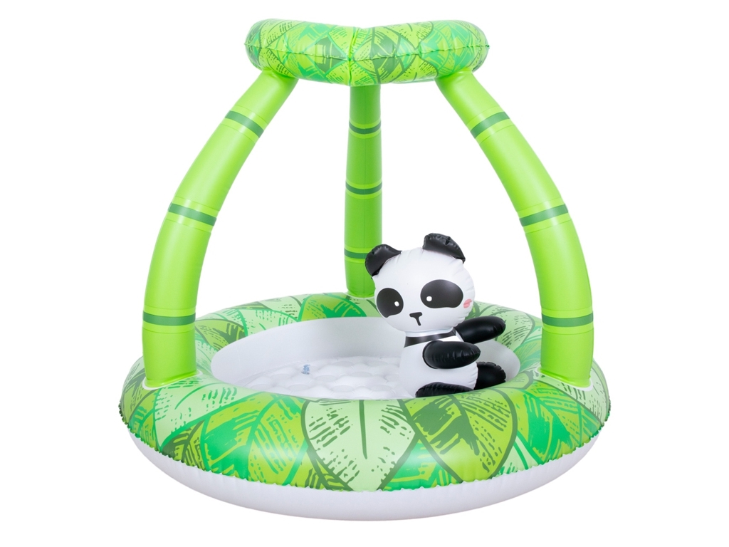 Бассейн надувной с навесом Panda 51360, 98 см, с игрушкой, ПВХ, Sun Club