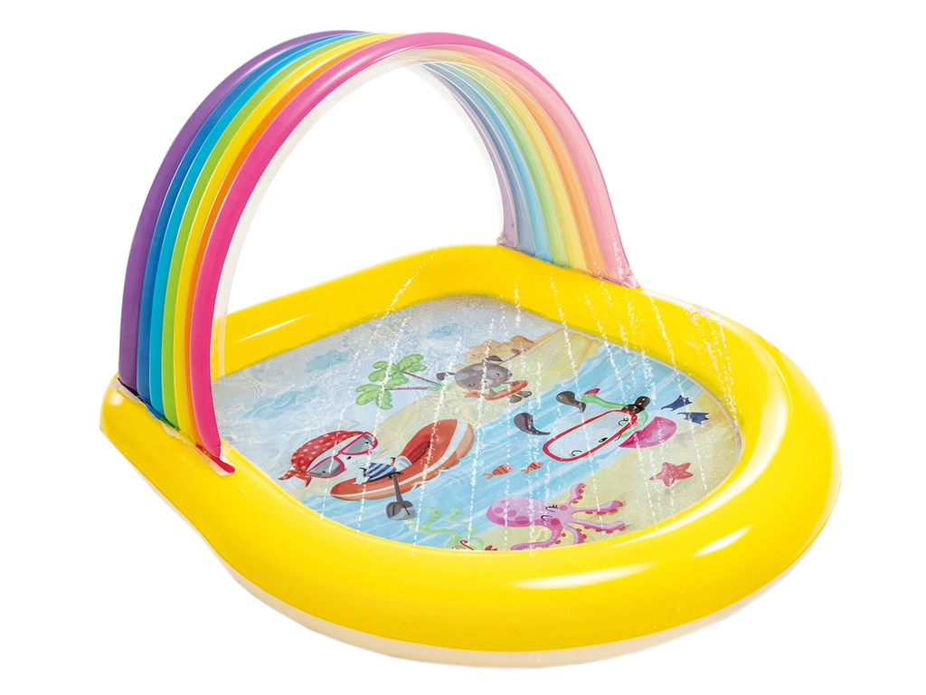 Басейн дитячий надувний Веселка. Intex 57156