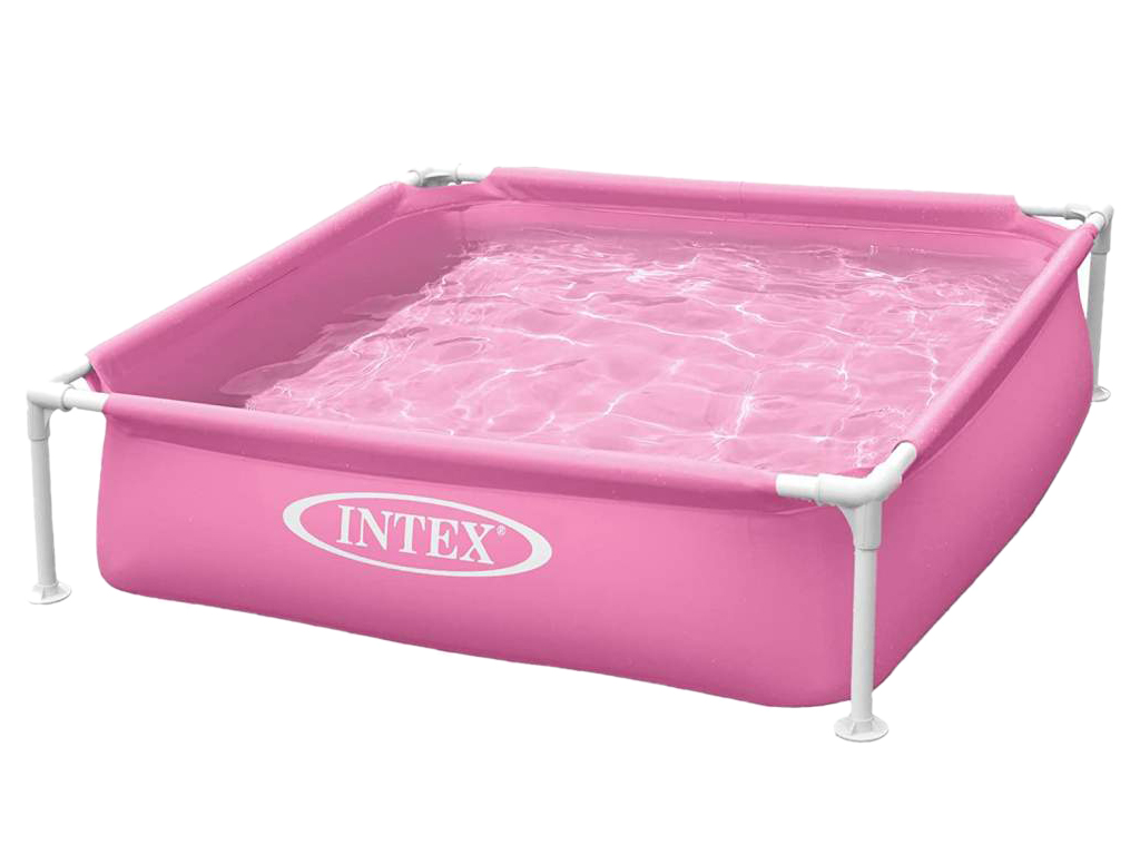 Басейн дитячий квадратний каркасний. Intex 57172