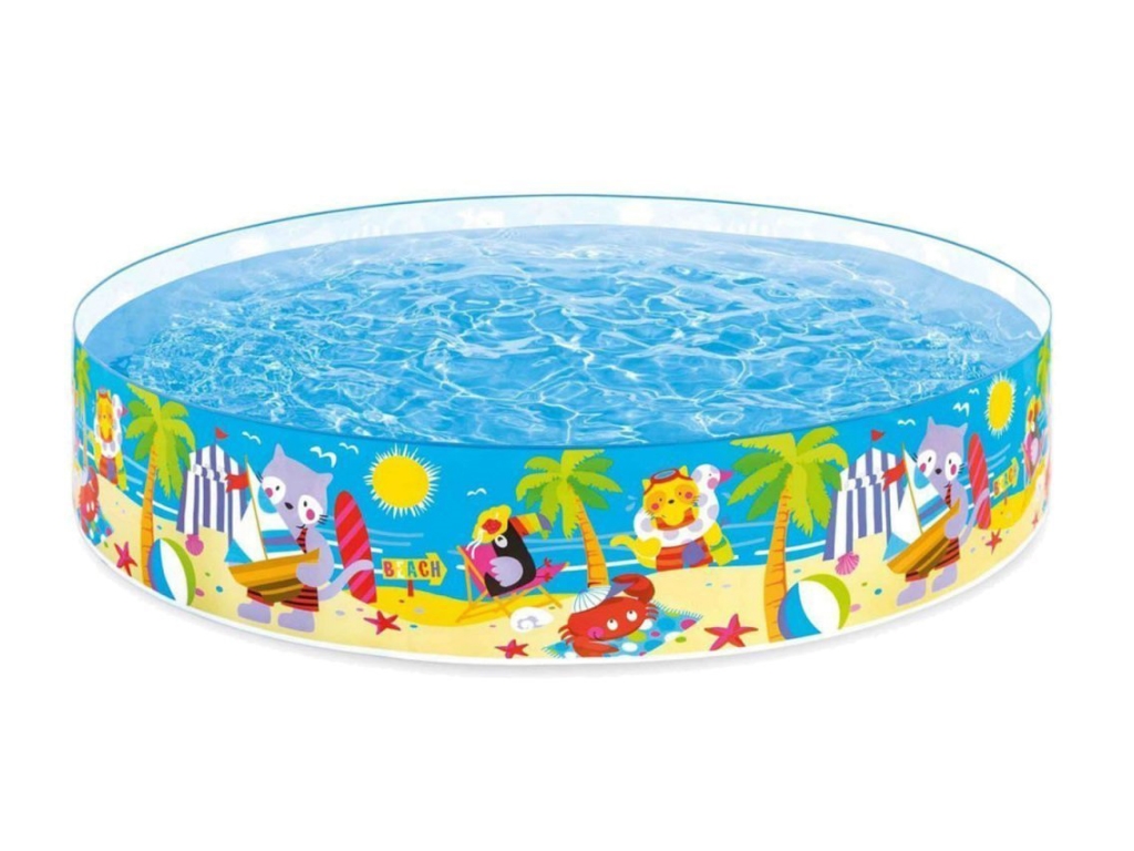 Басейн дитячий каркасний Пляжні друзі Snapset Pool. Intex 58457