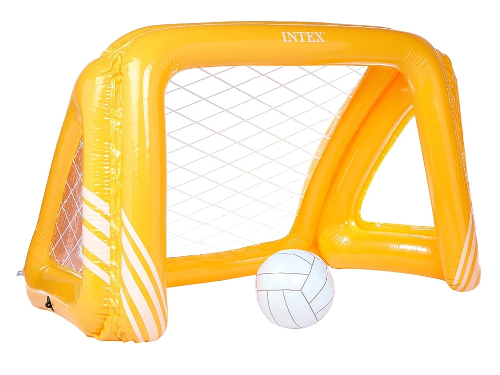 Надувные ворота для водного футбола Intex 58507, 140×89×81см, с мячом, цвет оранжевый
